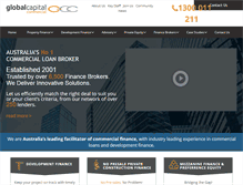 Tablet Screenshot of globalcapital.com.au